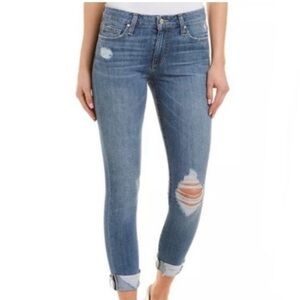 Joe’s Rhea jeans distressed stressed skinny